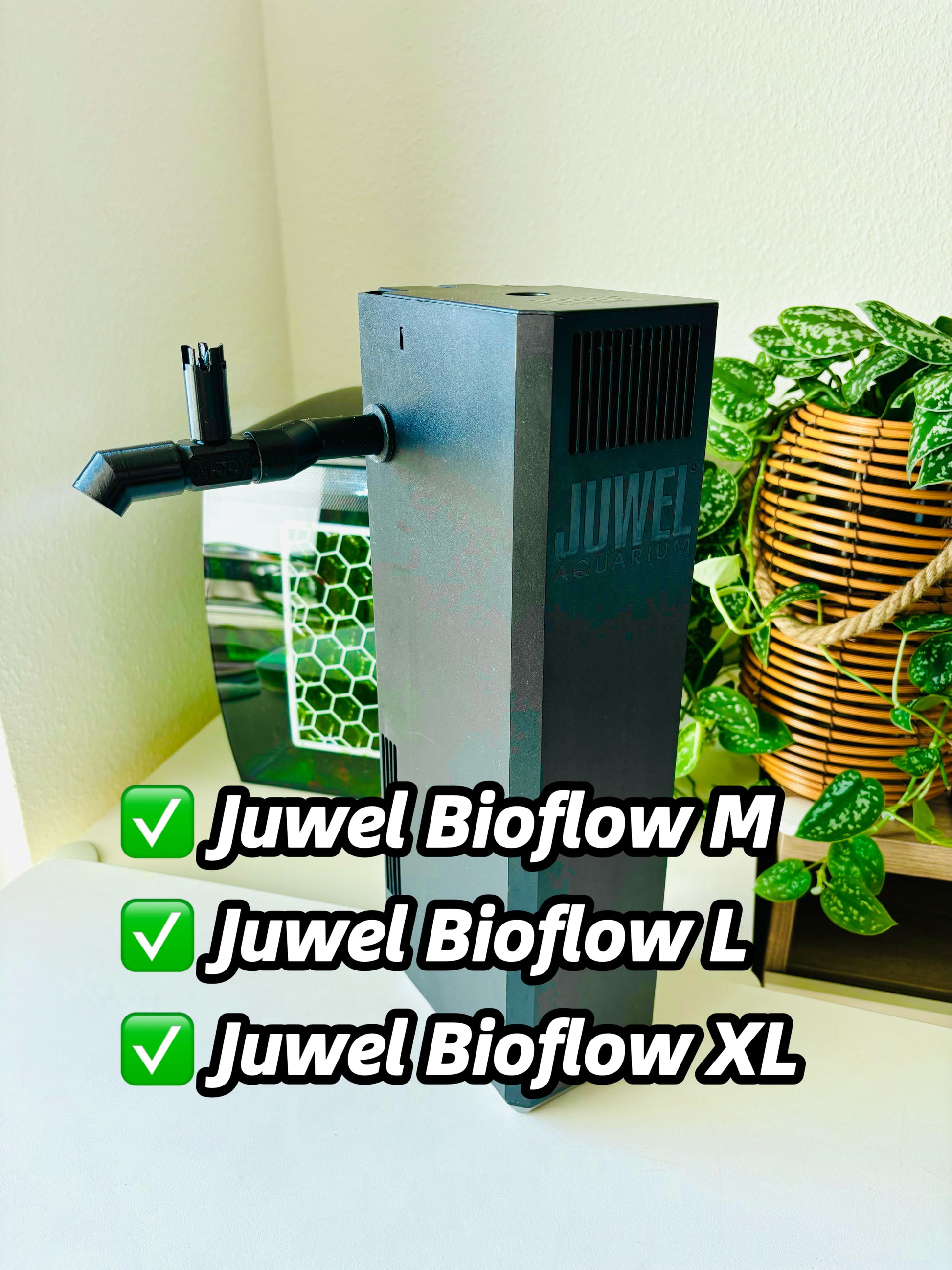 Bioflow Supplement Moby Skimmer kompatibel mit Juwel Bioflow Filter – Moby Lab Studio