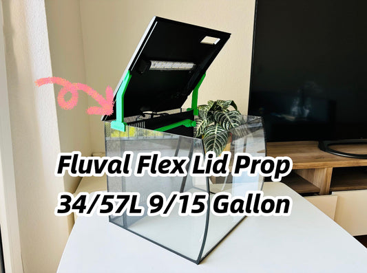 Deckelstütze für Fluval Flex 34/57L 9/15Gallonen Aquarium Deckel Halterungen