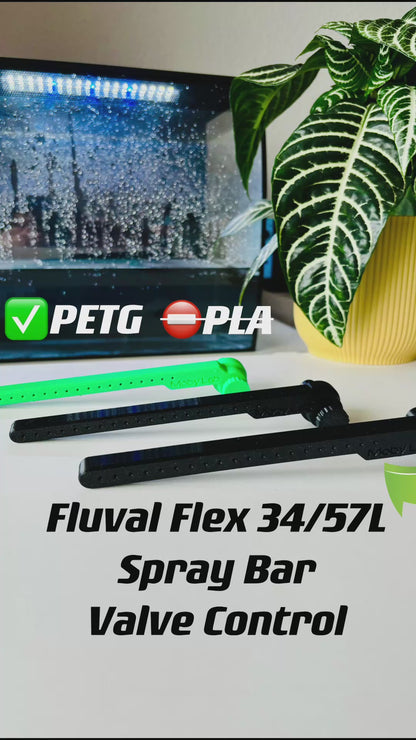 Spray Bar for Fluval Flex Valve Controllable Flowrate